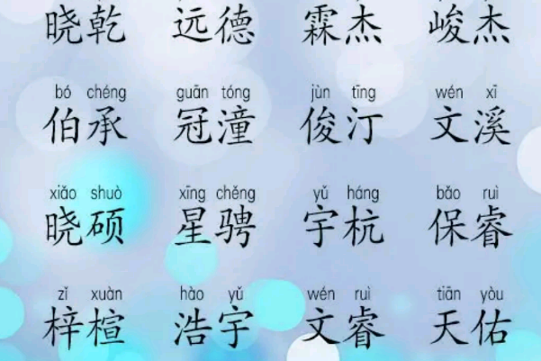 起名字要讲究声韵,给孩子取名字有讲究吗