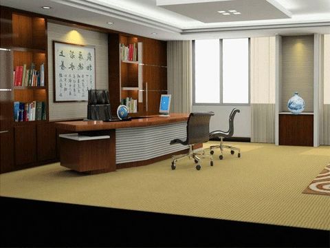 办公室财位对角线图解,办公桌哪个位置是财位