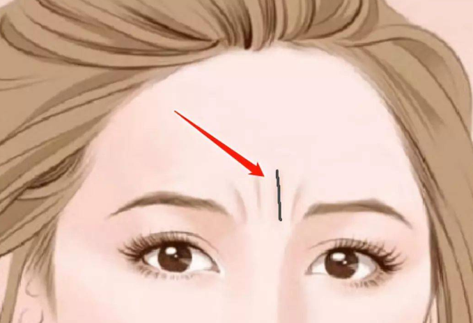 两眉之间有竖纹面相有怎样含义,女人眉宇间有竖纹面相