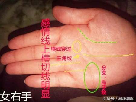 二婚手相图解,两段婚姻的手相图解